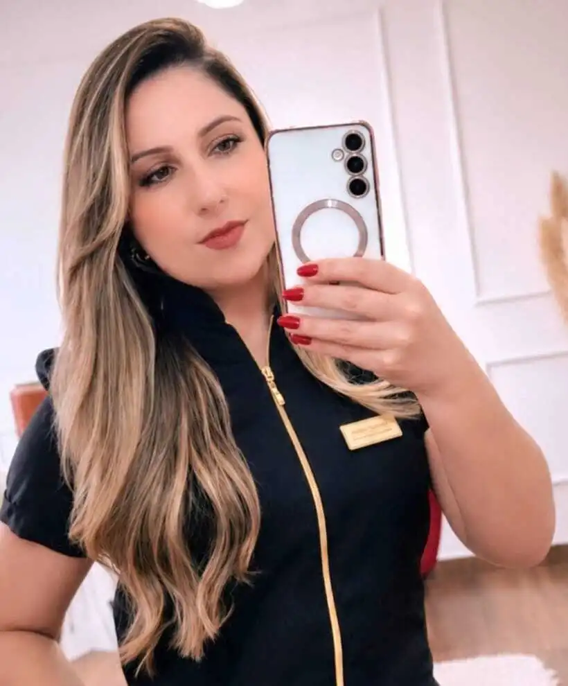 Tamiris Galvão, cabeleireira e maquiadora do Ateliê Tamiris Galvão
